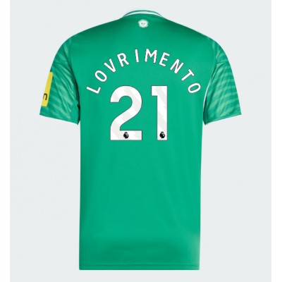 Moški Nogometni dresi Newcastle United Tino Livramento #21 Gostujoči 2025-26 Kratek Rokav Moški Nogometni dresi Newcastle United Tino Livramento #21 Gostujoči 2025-26 Kratek Rokav